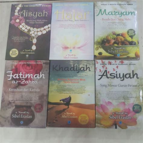 Jual Paket Buku Sibel Eraslan Khadijah Aisyah Hajar Fatimah Maryam