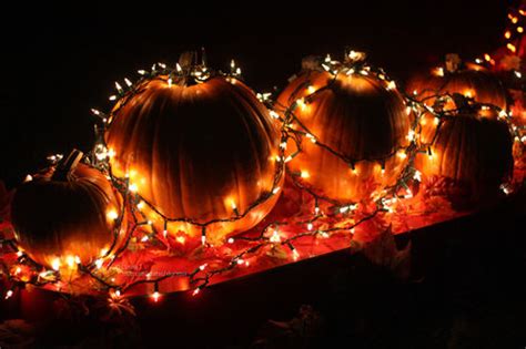 Light Decorated Pumpkins Pictures Photos And Images For Facebook