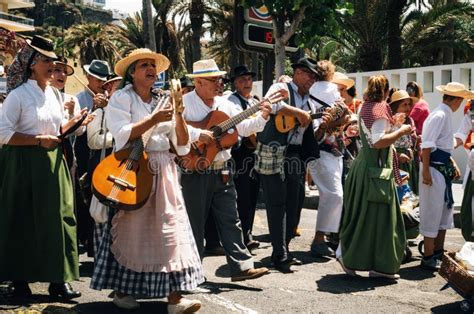 Local Residents Of Tenerife Celebrate The Day Of The Canary Islands