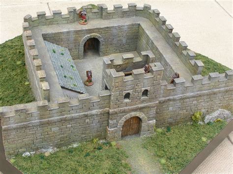 Dampfs Modelling Page 28mm Scale Roman Mile Fort Featured In