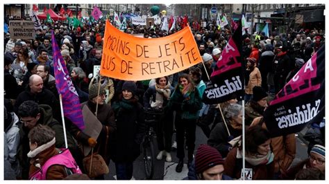 Protestan En Francia Por Reforma De Pensiones El Heraldo De M Xico