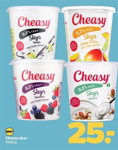 Cheasy Skyr G Tilbud Hos Netto