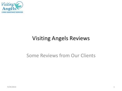 Visiting Angels Reviews