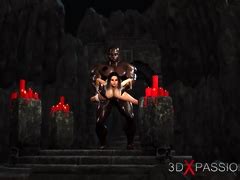 Foxy 3D Blonde Babe Fucked By Two Alien Spiders At DrTuber