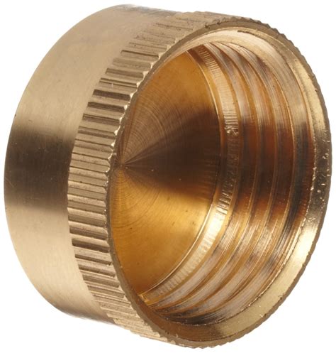 Anderson Metals Brass Garden Hose Fitting Cap Female Hose Id