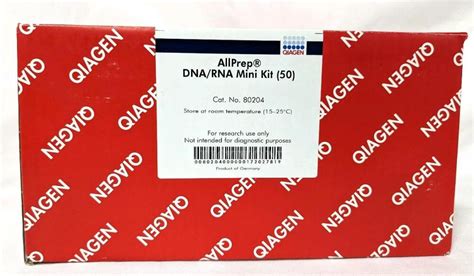 New Qiagen Allprep Dna Rna Mini Kit As Is