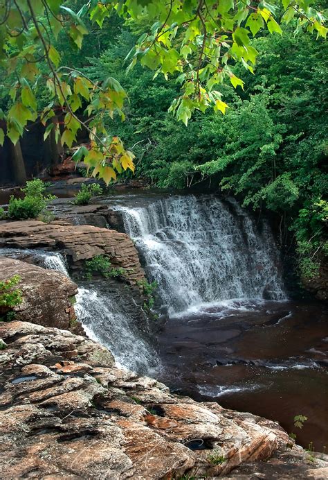 Desoto Falls In Mentone Alabama Carmen K Sisson Photographer