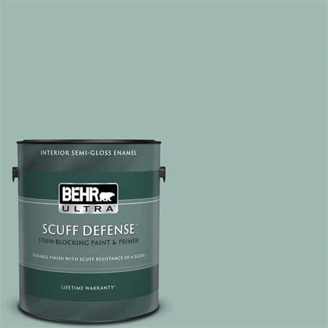 Behr Ultra Gal Ppu Opal Silk Extra Durable Semi Gloss Enamel