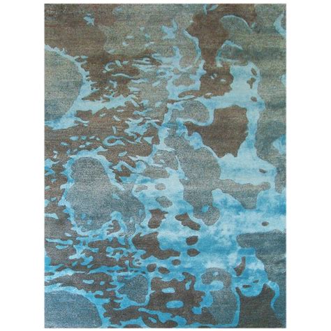 Bakero Disco Hand Tufted Blue Rug Wayfair Co Uk