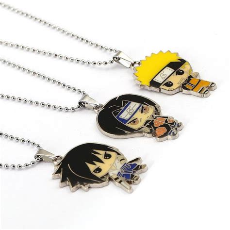 Collares De Naruto Acessórios Pulseiras Colares