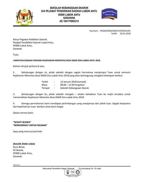 Surat Jemputan Ppd Merentas Desa Pdf