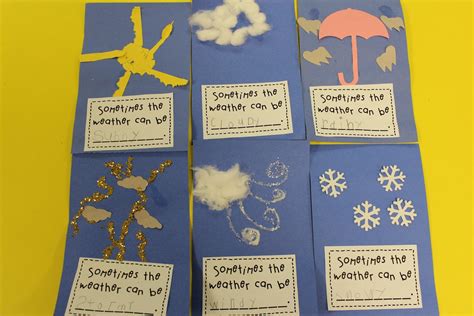 Little Facts About Weather Weather Crafts Weather Activities