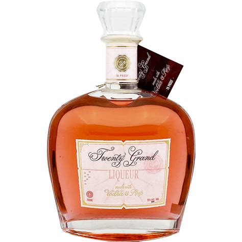 Twenty Grand Rose Infused Vodka Liqueur Gotoliquorstore