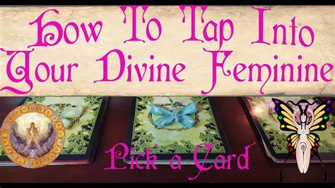 ♀️how To Tap Into Your Divine Feminine ♀️ Pick A Card🌹 Feminine Energy