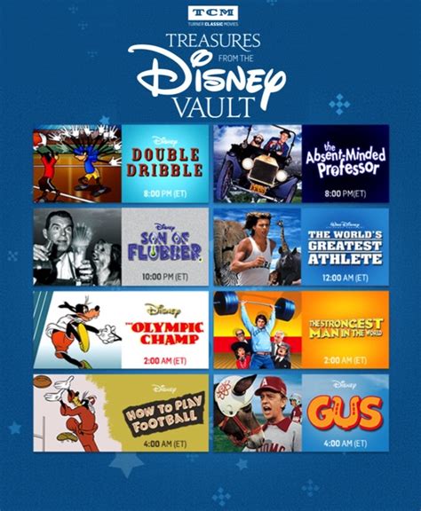 Tcm Treasures From The Disney Vault December 2018