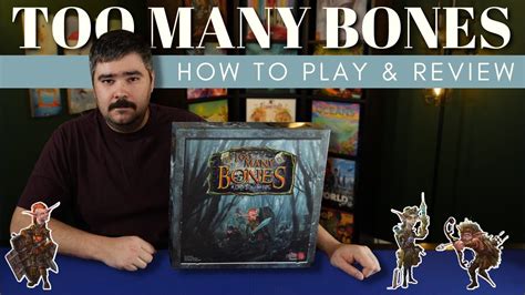 Too Many Bones Board Game How To Play And Review YouTube