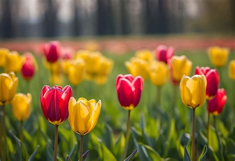 Tulips Spring Flowers Photography Free Stock Photo - Public Domain Pictures