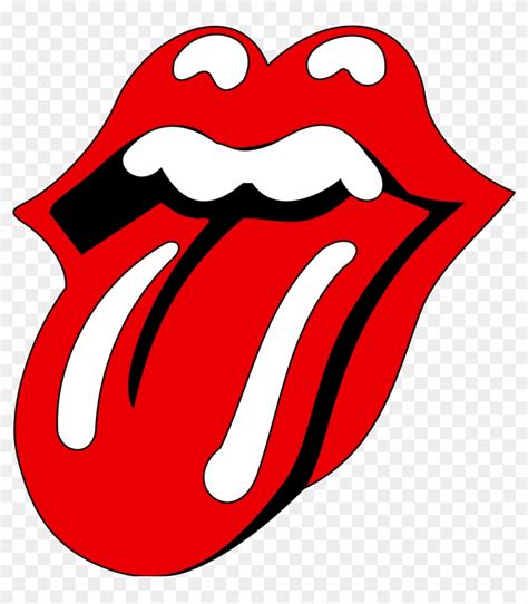 Tongue Clipart Svg Rolling Stones Logo Svg Free Transparent Clipart