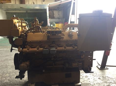 High Hour Runner Caterpillar 3412 Dit 540hp Diesel Marine Engine Item