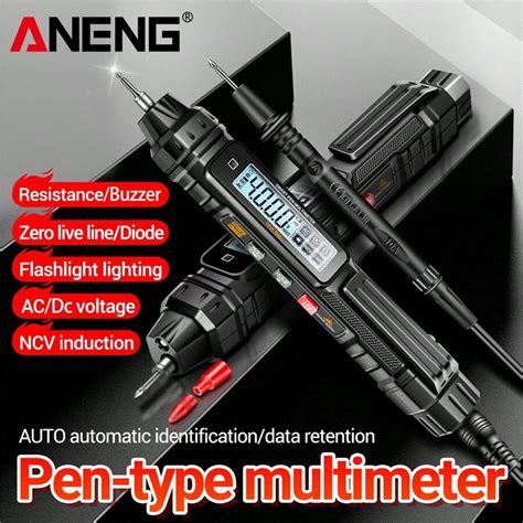 Aneng A Digital Multimeter Pen Type Counts Professional Meter