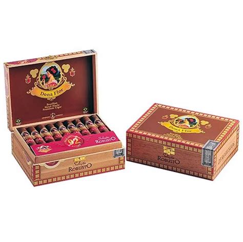 Charuto Dona Flor Robusto Sele O Cx Und Mandacaru Distribuidora