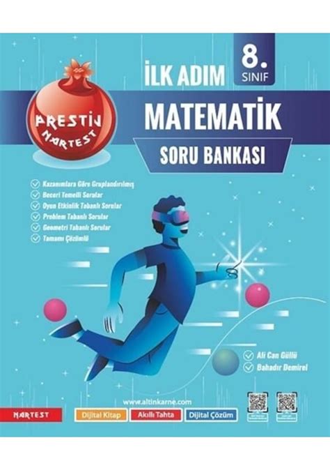 Nartest 8 Sınıf Lgs Prestij İlk Adım Matematik Soru Bankası P