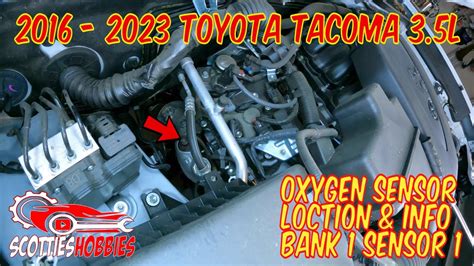 Toyota Tacoma Bank 1 Sensor 1 Oxygen Sensor Location Function And Info