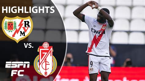 Rayo Rolls To Victory Over Granada Laliga Highlights Espn Fc