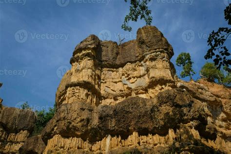 Cliff Soil Of Pha Chor Is A Tourist Attraction At Doi Lo Chiang Mai