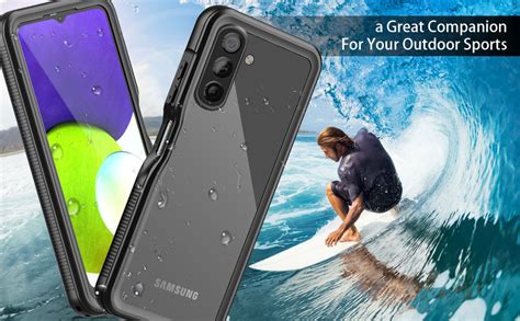 AICase Funda Impermeable Para Samsung Galaxy A13 5G 2021 A Prueba De