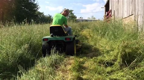 Making Hay With The John Deere 318 YouTube