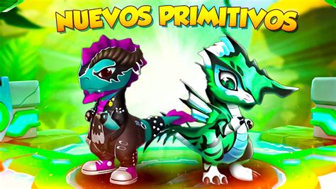 Estos Son Los Nuevos Dragones Primitivos Dragon Mania Legends YouTube