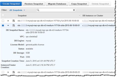 Migrating Data From An Amazon Rds Mysql Db Instance To An Amazon Aurora