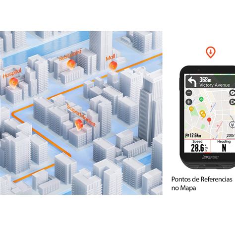 Ciclocomputador Gps Igpsport Igs Bike Point