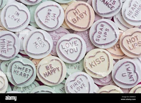 Love Heart Sweets Hi Res Stock Photography And Images Alamy