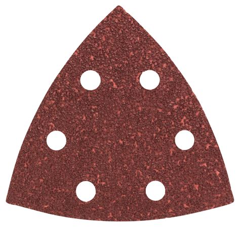 5 Feuilles Abrasives Pour Ponceuse Delta BOSCH 93 Mm Grains 40 Leroy