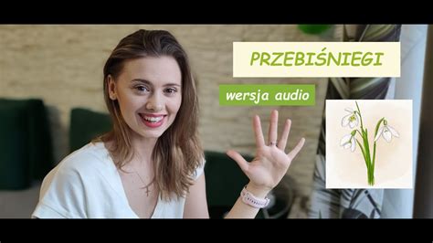 Piosenka paluszkowa Przebiśniegi wersja audio YouTube