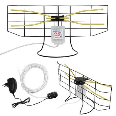 Antena Pokojowa Do Telewizji Naziemnej Mocna W E Sklep Opinie Cena