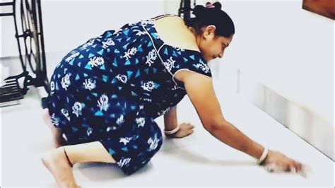 Housewife Cleaning Vlog 🔥 Floor Deep Cleaning Village Style 🥰 Sujata