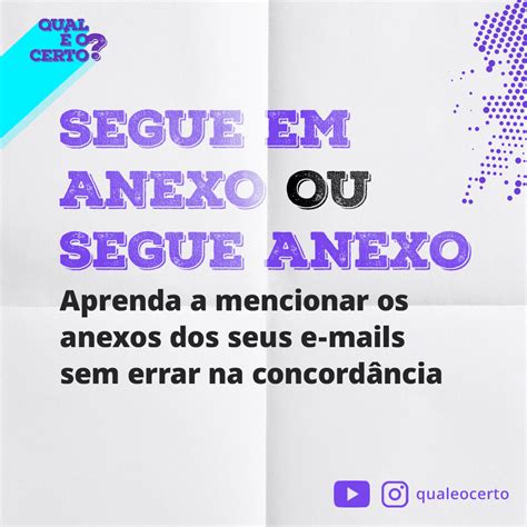 Qual é o certo: 