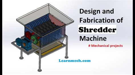 Shredder Machine Paper Plastic Metal Agricultural Waste Shredder