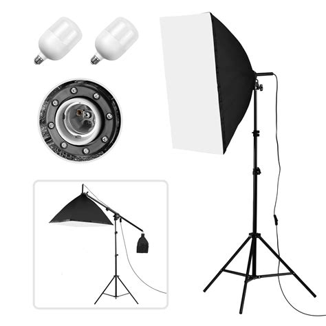 Andoer Studio Photography Softbox Kit de iluminación