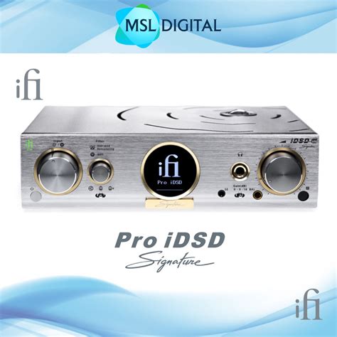 Ifi Audio Pro Idsd Signature Solid State Tube Desktop Dac Network