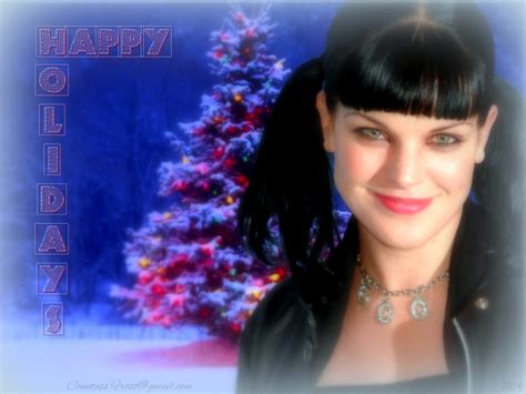 Abbys Happy Holidays Ncis Wallpaper 37897517 Fanpop