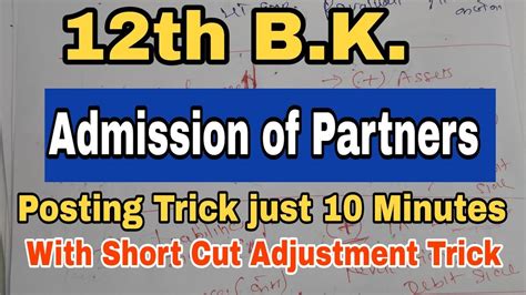 Th Admission Of Partners Posting Trick Just Minutes With