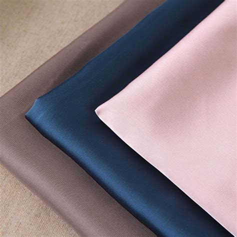 High Quality Tela Lycra Nylon Spandex Two Way Stretch Satin Fabric