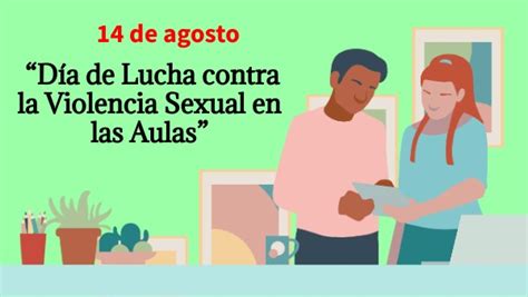 “día De Lucha Contra La Violencia Sexual En Las Aulas”