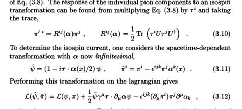 lagrangian formalism - $SU(2)$ isospin invariance of the nucleon-pion system - Physics Stack ...