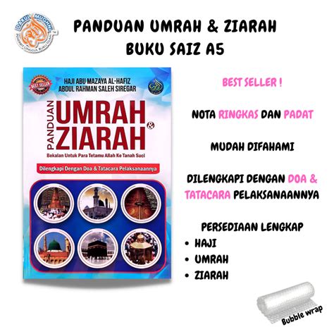 Panduan Umrah Ziarah Lengkap Dengan Doa Dan Tatacaranya Buku Panduan