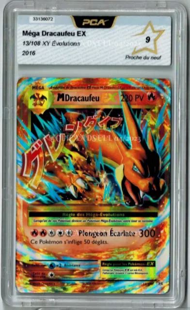 Carte Pok Mon Pca M Ga Dracaufeu Ex Xy Volutions Fr Eur